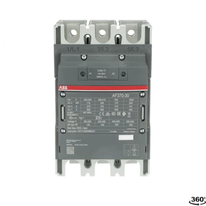 ABB AF370-30-00-13 Schütz, 200 kW, 100-250 V 50/60 Hz / DC