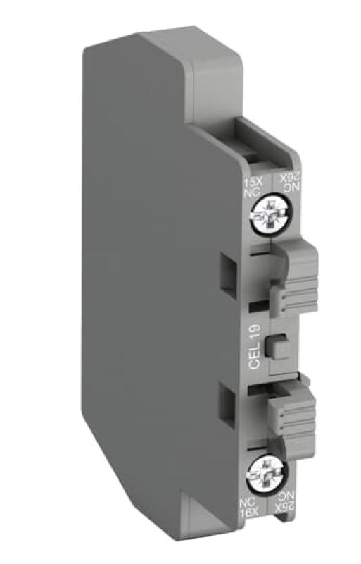 ABB CEL19-01 Hilfskontaktblock, 1Ö, für AF116 - AF370, mit Mikroschalter