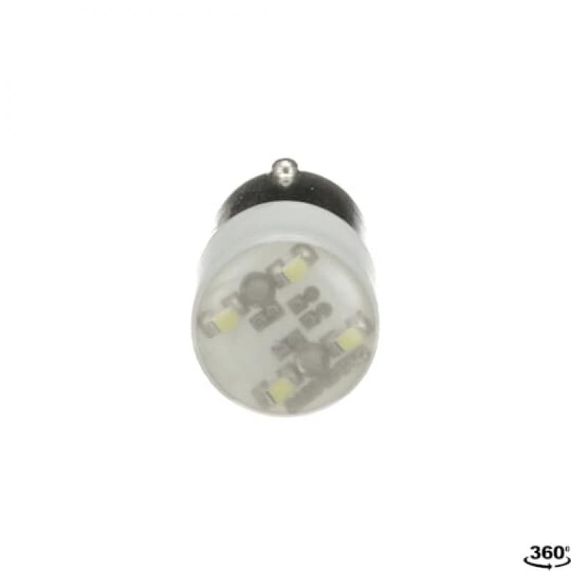 ABB BA9S230LEDB LED-Lampe weiß 230V AC BA9s, für Lampenblöcke P9PDNxx + P9PDTxx Modular Metall Reihe