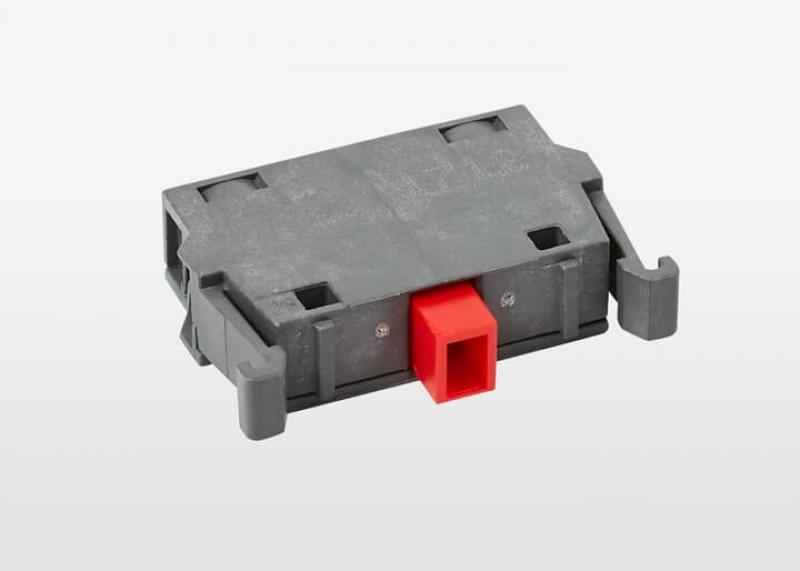 ABB MCB-01 Kontaktblock 1 Öffner ohne Halter, für Fronteinbau CombiLine-Modular, 2. Generation