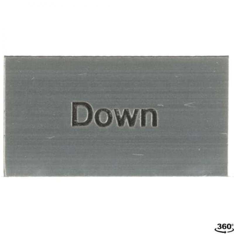ABB MA6-1042 Beschriftungsschild, für Schalter mit 1 Schaltstellung