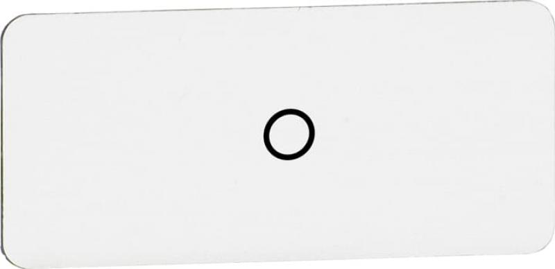 ABB MA6-1062 Beschriftungsschild O, Kunststoff alufarben für CombiLine-Modular und CombiLine-Compact