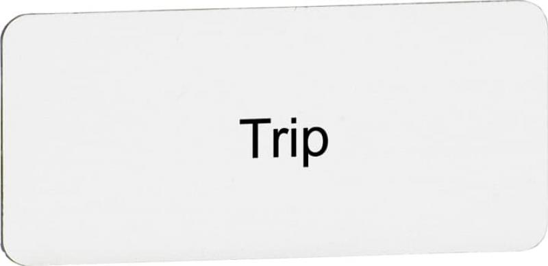 ABB MA6-1118 Texteinlage "Trip", für Schalter mit 1 Schaltstellung