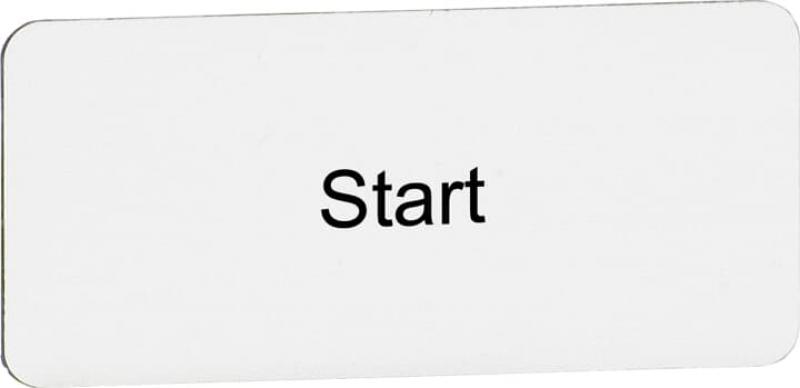 ABB MA6-1140 Texteinlage "Start", für Schalter mit 1 Schaltstellung