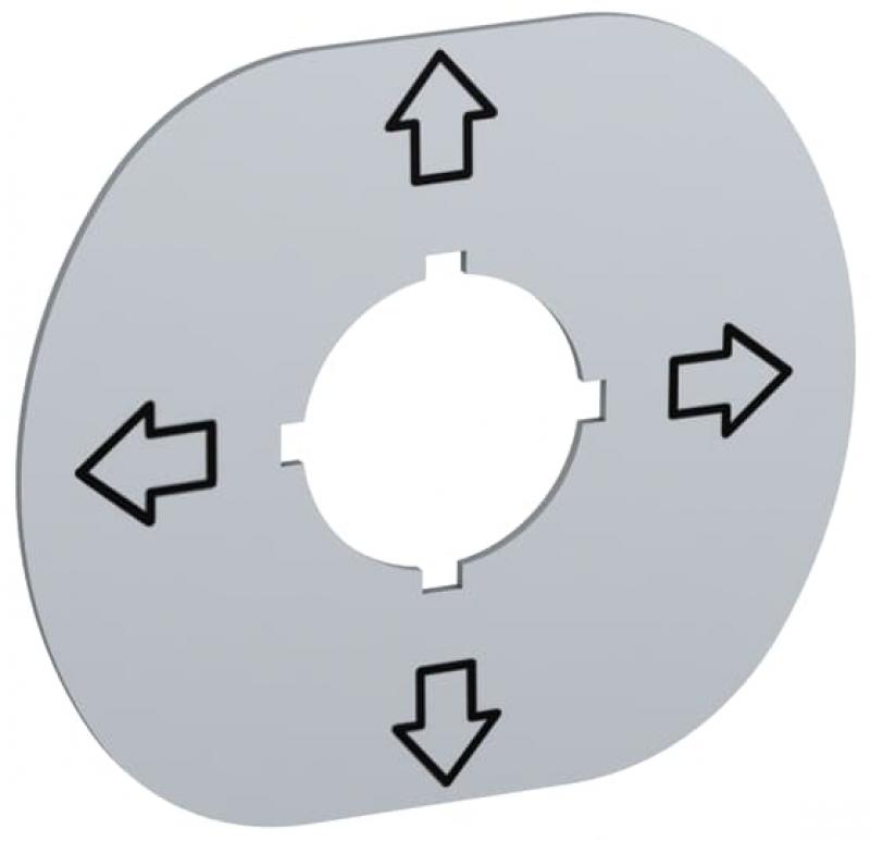 ABB MA6-1193 Texteinlage "Hand"/"0"/"Auto", für Schalter mit 3 Schaltstellungen