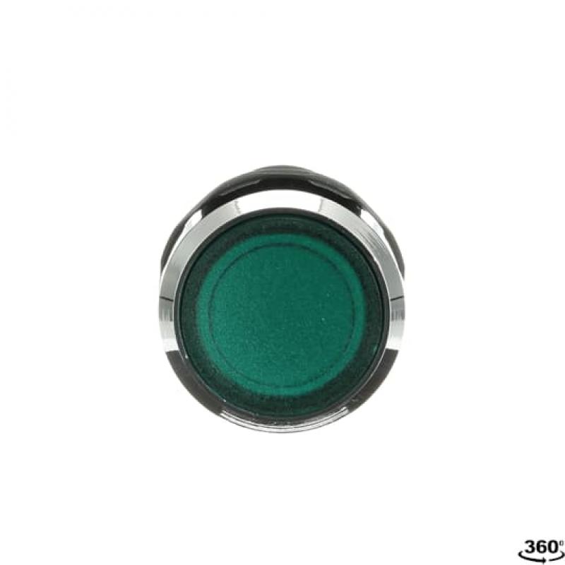 ABB CP1-31G-10 Leuchtdrucktaster grün, 1S, 24VACDC Frontring Metall verchromt