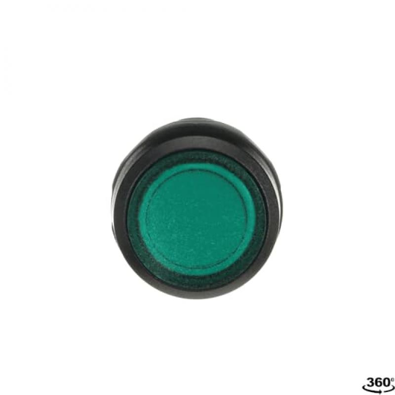 ABB CP2-13G-10 Leuchtdrucktaster grün, 1 Schließer grün flach rastend LED 230V AC/DC, compact