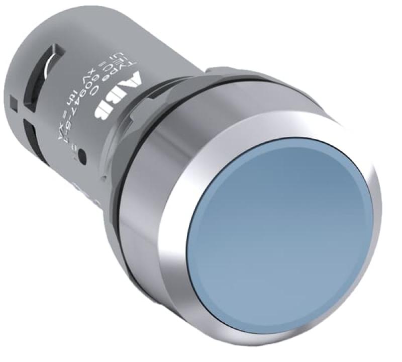 ABB CP2-30L-20 Drucktaster, rastend, flach, blau, 2 Schließer