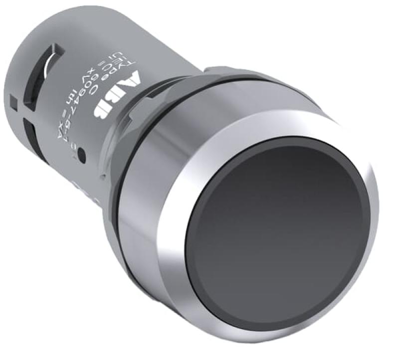 ABB CP2-30B-20 Drucktaster, rastend, flach, schwarz, 2 Schließer