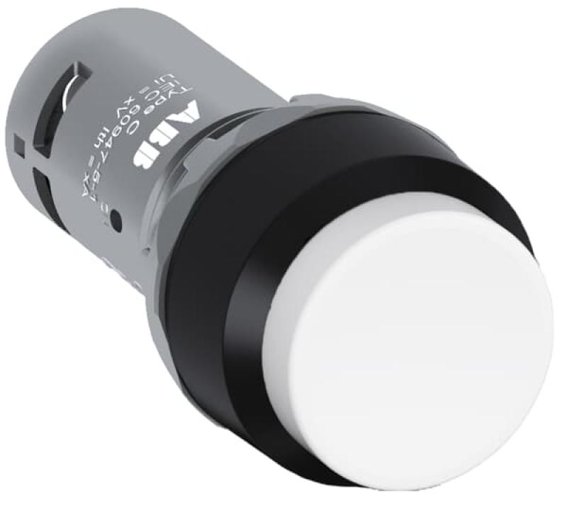 ABB CP3-10W-20 Drucktaster, tastend, hoch, weiss, 2 Schließer