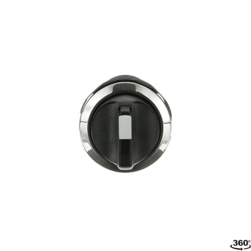 ABB C3SS7-30B-20 Wahlschalter, schwarz, 3 Positionen, 2 Schließer