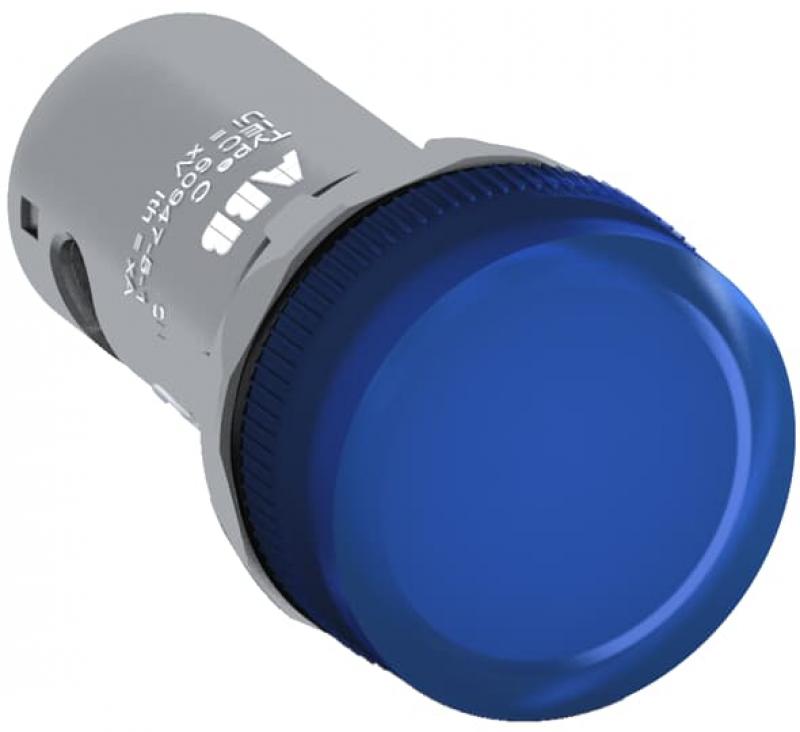 ABB CL2-520L Meldeleuchte blau 220VDC, mit fest integrierter LED ABB CombiLine Compact 2.Generation