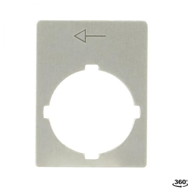 ABB Accessories Textschild "<--" (Pfeil nach links), für Schalter mit 1 Schaltstellung