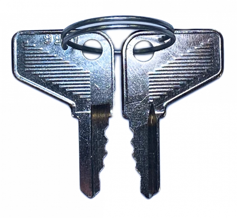 ABB P9ACC01 Ersatzschlüssel mit Schlüssel-, code 01, Metall Reihe, 1 Set=2 Stück