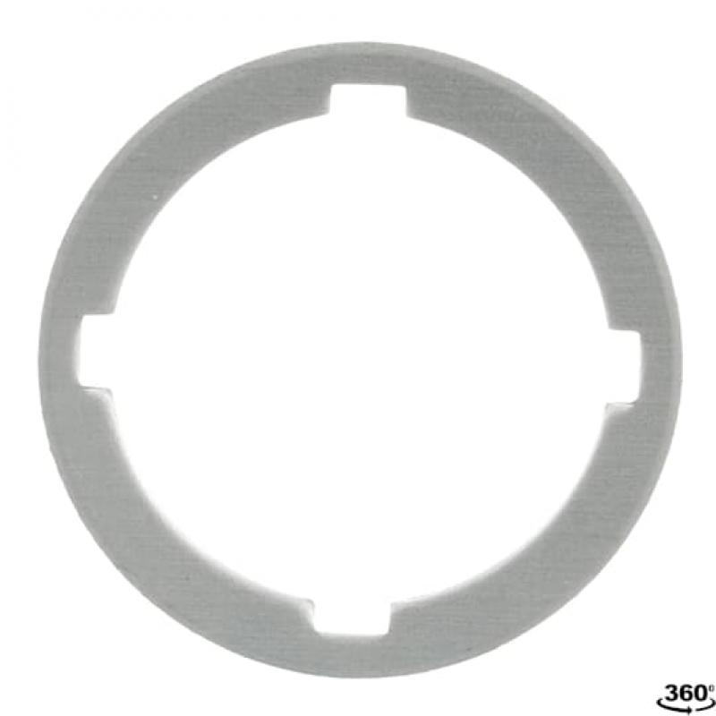 ABB Spacer Accessories Distanzring 1mm dick, Wird benötigt, wenn Kunststoffgehäuse mit rückwärtig montierten Kontaken ohne Beschriftungsschild verwendet werden