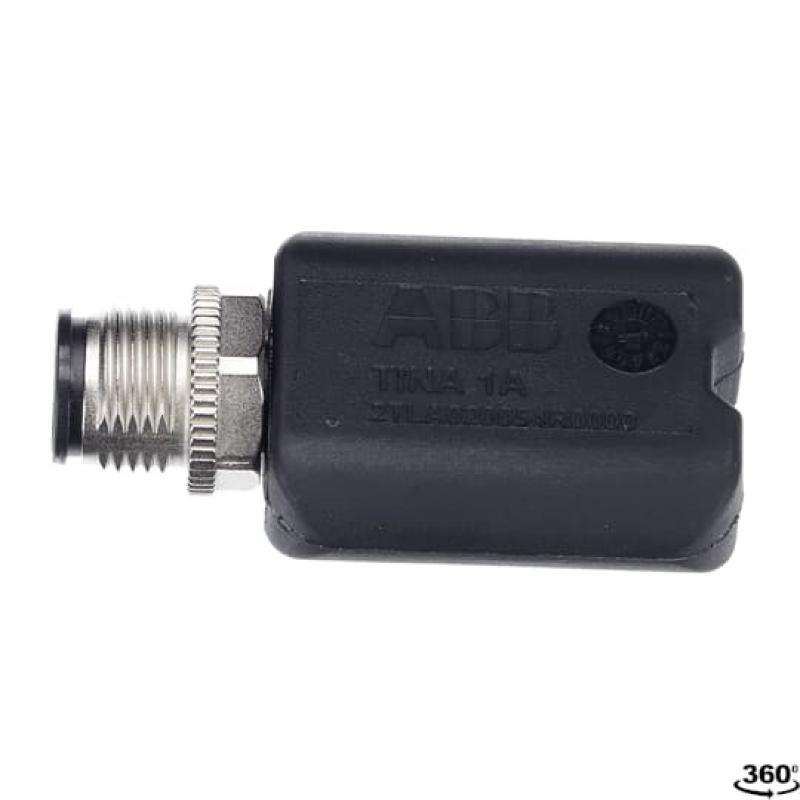 ABB Tina 1A DYNlink Adapter M12 Blindstecker für den Anschluss an TINA 4A/8A zum Einsatz in freie Sensoreingänge