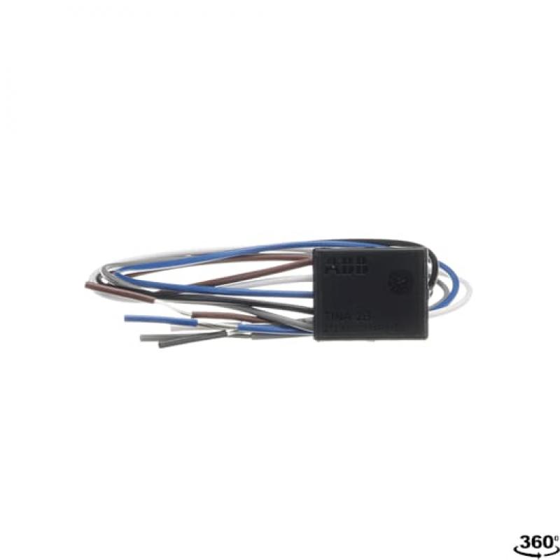 ABB Tina 2B DYNlink Adapter mit Kabel für internen Einbau in Not-Halt-Taster und andere Sicherheitssensoren mit potentialfreien Kontakten