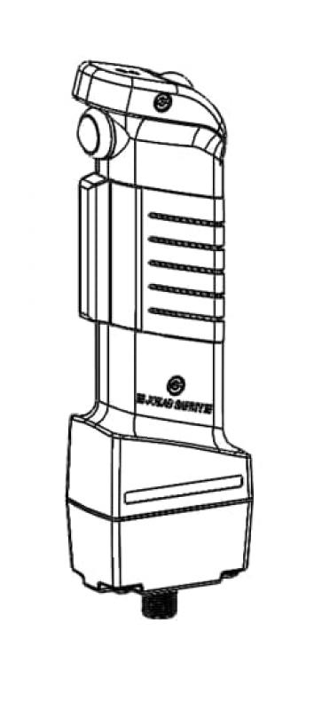 ABB JSHD4-1-AC 3-Stellungs-Zustimmgerät ohne LEDs, Zusatztaster und Handerkennung mit 5-poligem M12 Anschluss