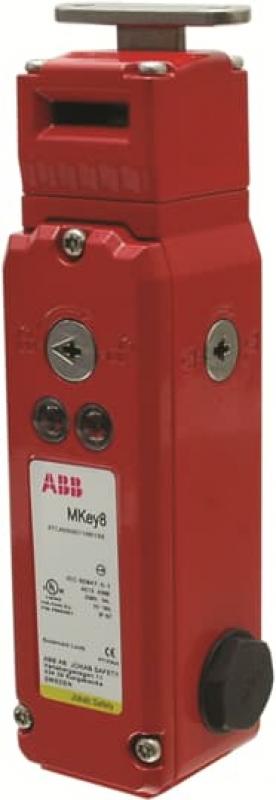 ABB MKey8 24VDC Sicherheitsschalter, Standardbetätiger, 24 V DC, Personenschutz Zuhaltekraft 2.000 N