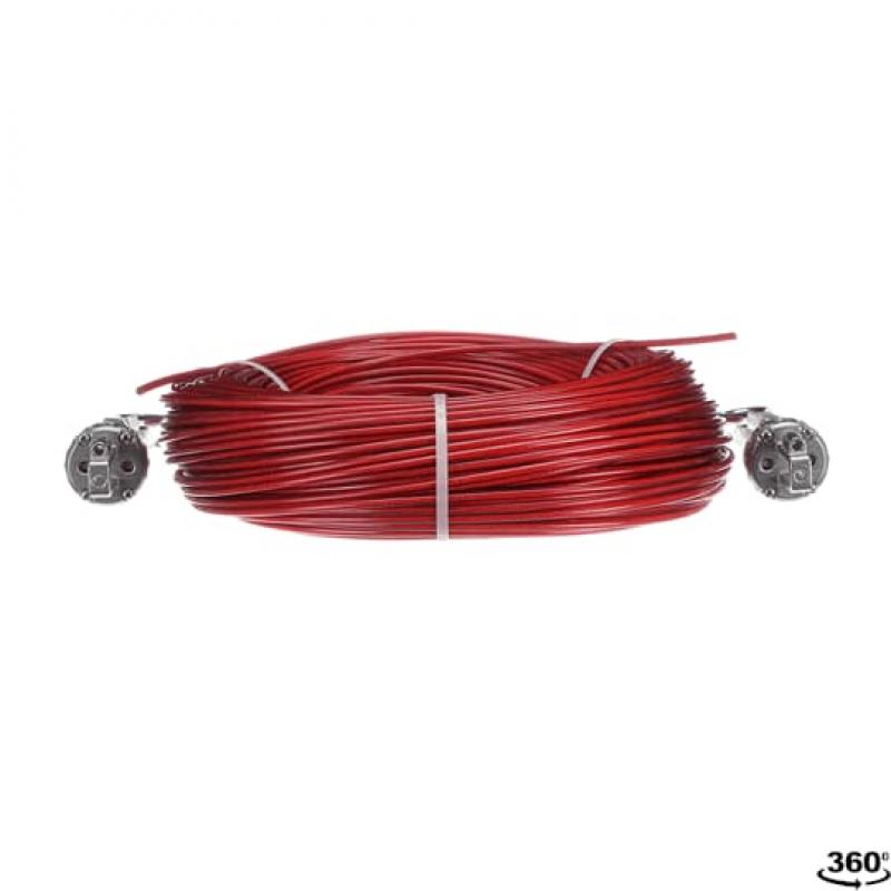 ABB 100m Wire kit SS Seilzugset aus Edelstahl 100 m Seil, 37 x Augenschrauben 2 x Spanner / Greifer 1 x Inbusschlüssel