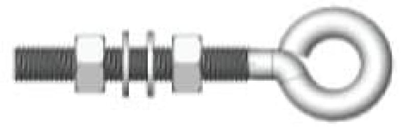 ABB Eyebolt M8x1.25 SS Augenschraube, Edelstahl M8 x 1.25, Montage Kit