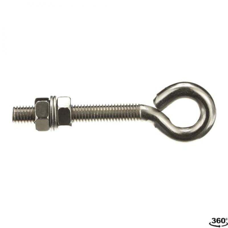 ABB Eyebolt M8x1.25 Galv Augenschraube, verzinkt M8 x 1.25, Montage Kit