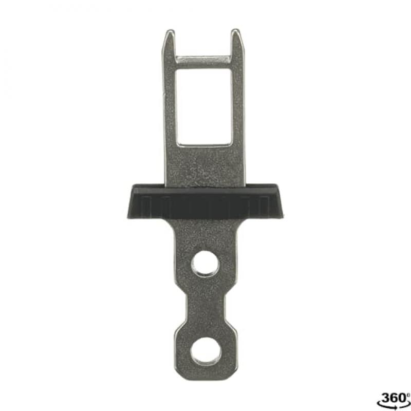 ABB MKey Key 3 Flacher Betätiger für alle MKey-Typen Material: Edelstahl mit Kunststoffkragen