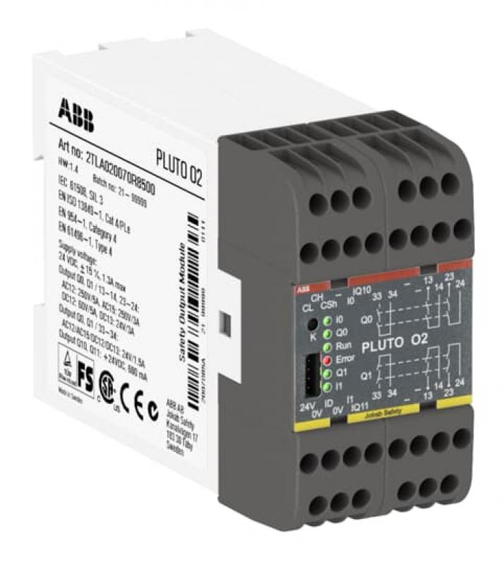 ABB Pluto O2 Sicherheits-SPS Ausgangserweiterung