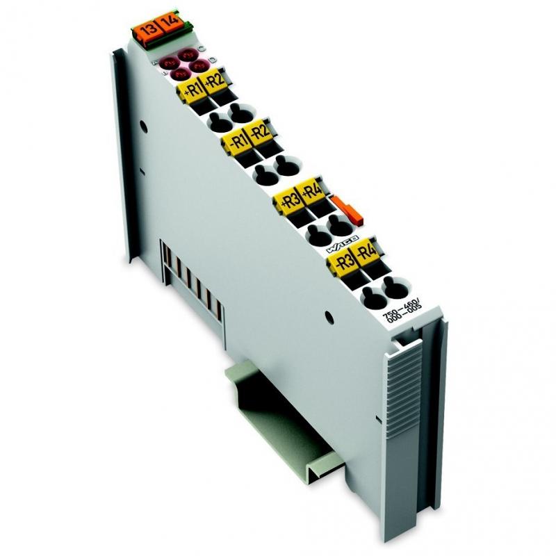 WAGO 750-460/000-005 Analoge Eingangsklemme 4-Kanal Ni1000 RTD