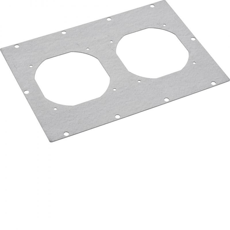 Hager Flansch für Filterlüfter IP40 298x200