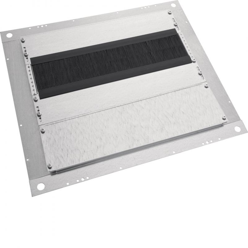 Hager Bodenblech mit Bürste 1100x600 verzinkt