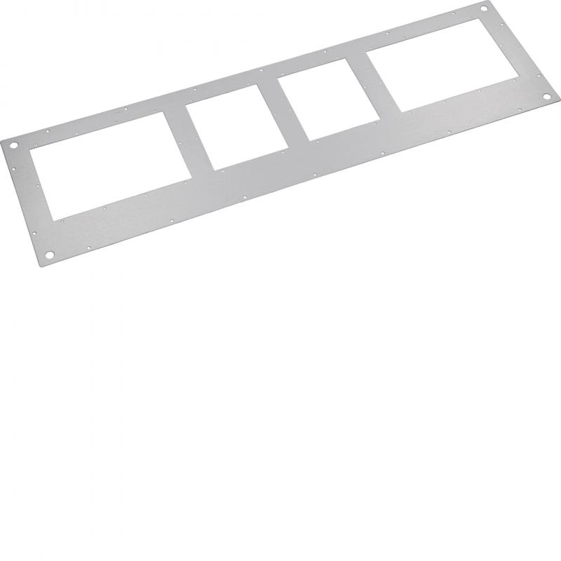 Hager Deckblech mit Einführung IP40 1600x800