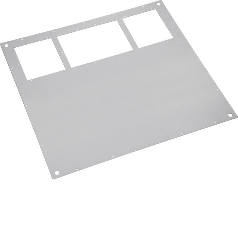 Hager Deckblech mit Einführung IP40 1000x400