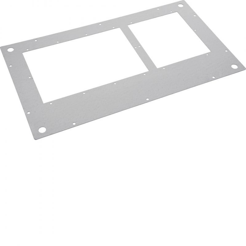 Hager Deckblech mit Einführung IP40 350x600