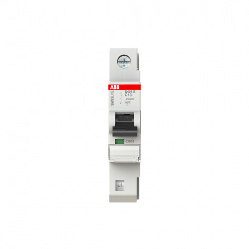 ABB S401E-C13 Sicherungsautomat C-Char., 13 A, 6 kA, 1P, steckbar