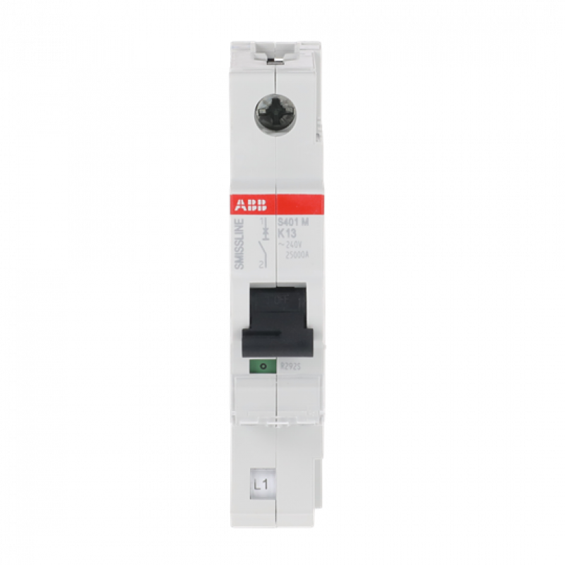 ABB S401M-K13 Sicherungsautomat K-Char., 13 A, 10 kA, 1P, steckbar
