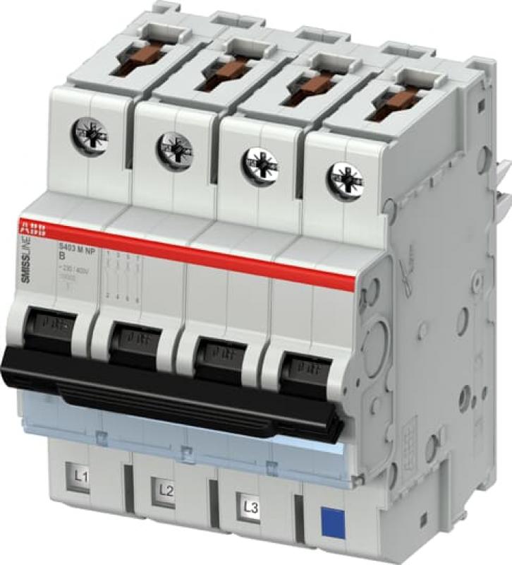 ABB S403M-B63 Sicherungsautomat B-Char., 63 A, 10 kA, 3P, steckbar