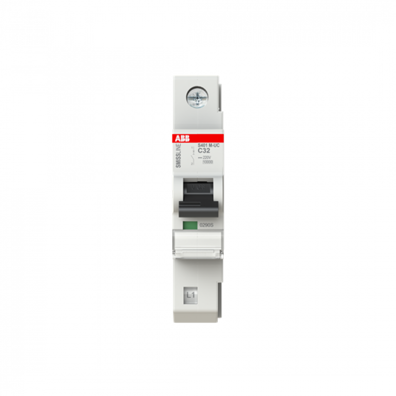 ABB S401M-UCC32 Sicherungsautomat C, 32 A, 125 V DC, 1P, 10 kA
