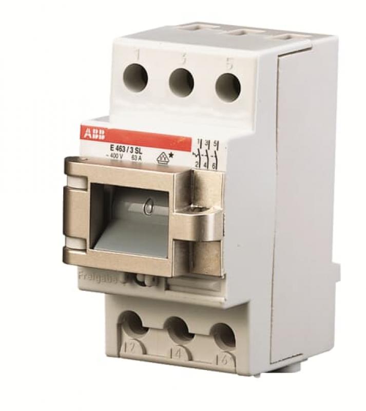 ABB E463/3SL Hauptschalter 3 Schließer, 63 A, 400 V AC, sperrbar