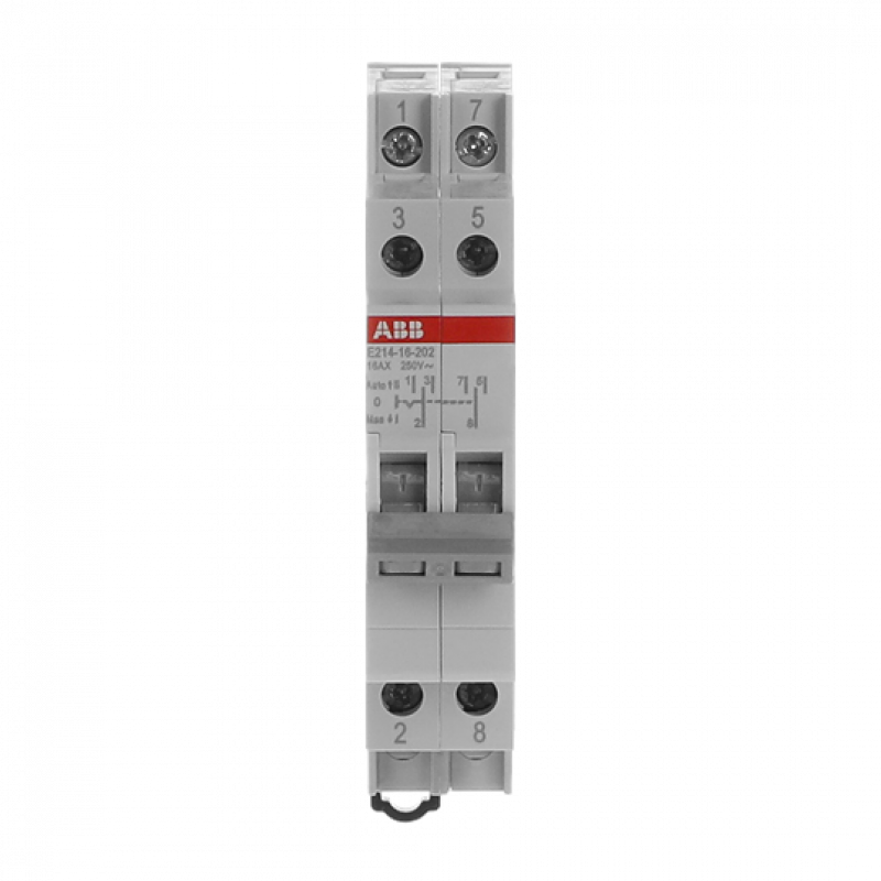 ABB E214-16-202 Gruppenschalter 16 A 2x I-0-II 250 V AC
