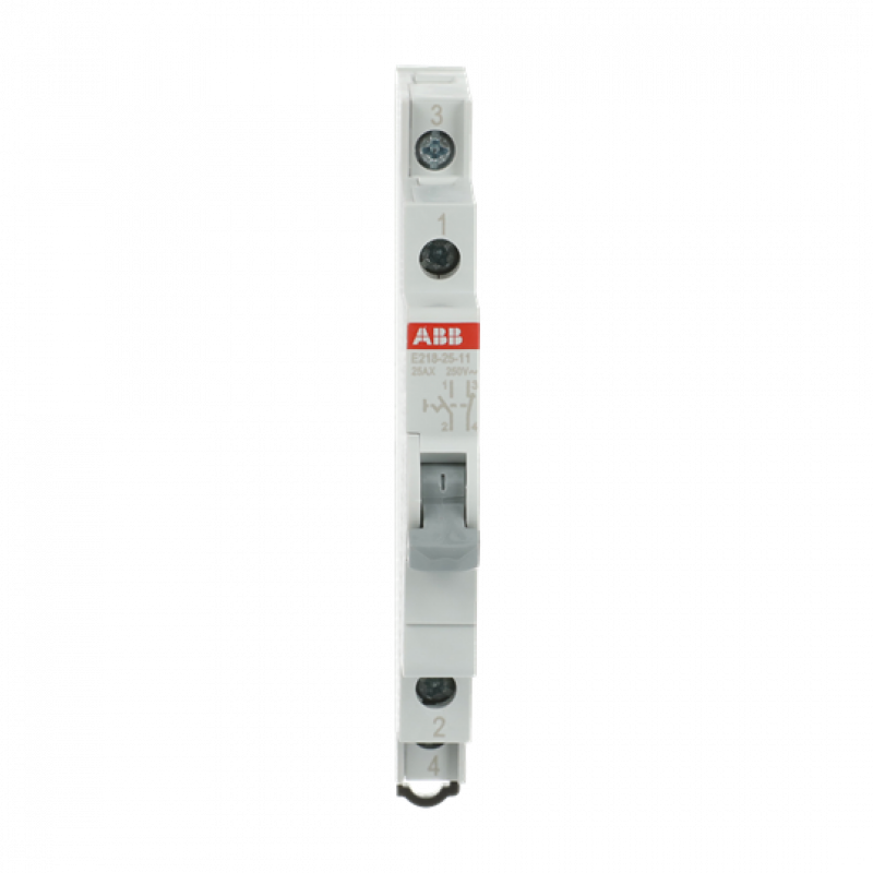 ABB E218-25-11 Steuerschalter 25 A, 1 Schließer, 1Öffner, 250 V AC