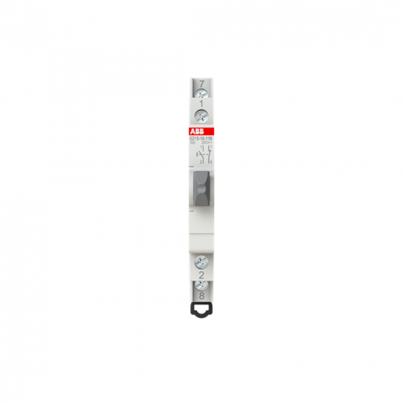 ABB E215-16-11B Taster Grau 16 A, 1 Schließer, 1 Öffner, 250 V AC