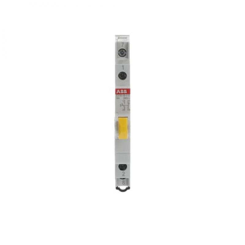 ABB E215-16-11E Taster Gelb 16 A, 1 Schließer, 1 Öffner, 250 V AC