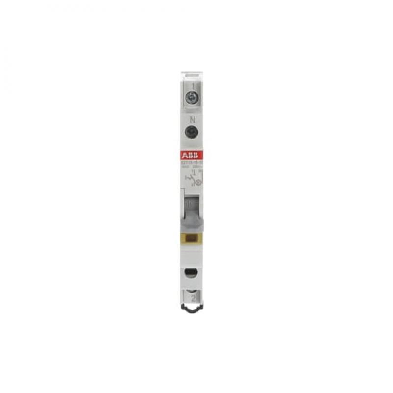 ABB E211X-16-10 Ausschalter mit gelber LED 230V 16 A, 1 Schließer, 250 V AC