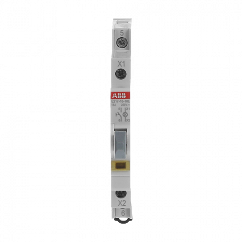 ABB E217-16-10E Leuchttaster Gelb 16 A, 1 Schließer, 250 V AC mit LED 115-250 V AC