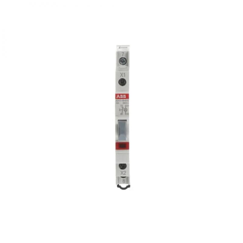 ABB E217-16-01C Leuchttaster Rot 16 A, 1 Öffner, 250 V AC mit LED 115-250 V AC