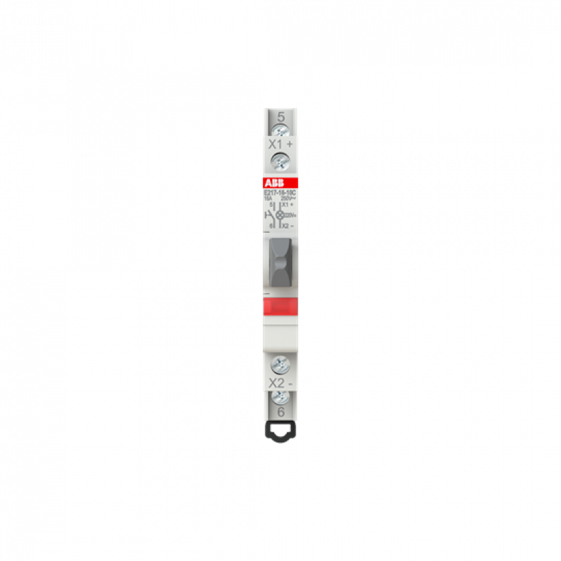 ABB E217-16-10C220 Leuchttaster Rot 16 A, 1 Schließer, 250 V AC mit LED 60-220 V DC