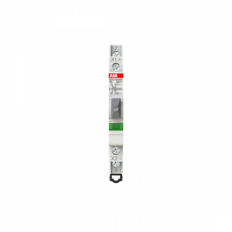 ABB E217-16-01D220 Leuchttaster Grün 16 A, 1 Öffner, 250 V AC mit LED 60-220 V DC