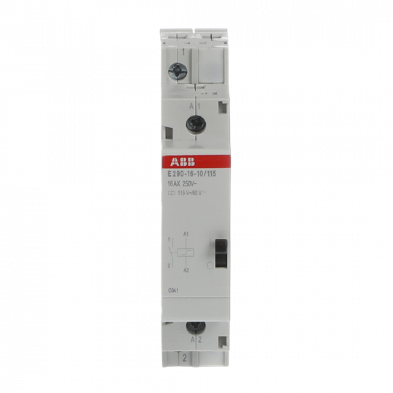 ABB E290-16-10/115 Stromstoßschalter Spule 115 V AC/60 V DC, 16 A, 1 Schließer