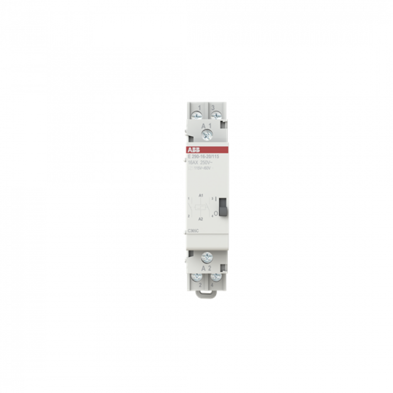 ABB E290-16-20/115 Stromstoßschalter Spule 115 V AC/60 V DC, 16 A, 2 Schließer